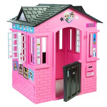 Pink play outlet houses